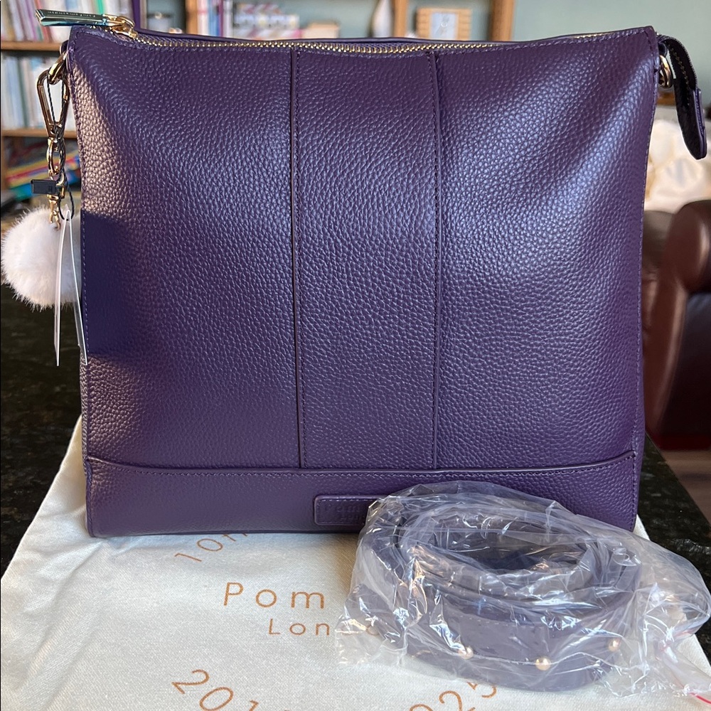 NWT Pom Pom London Westminster bag